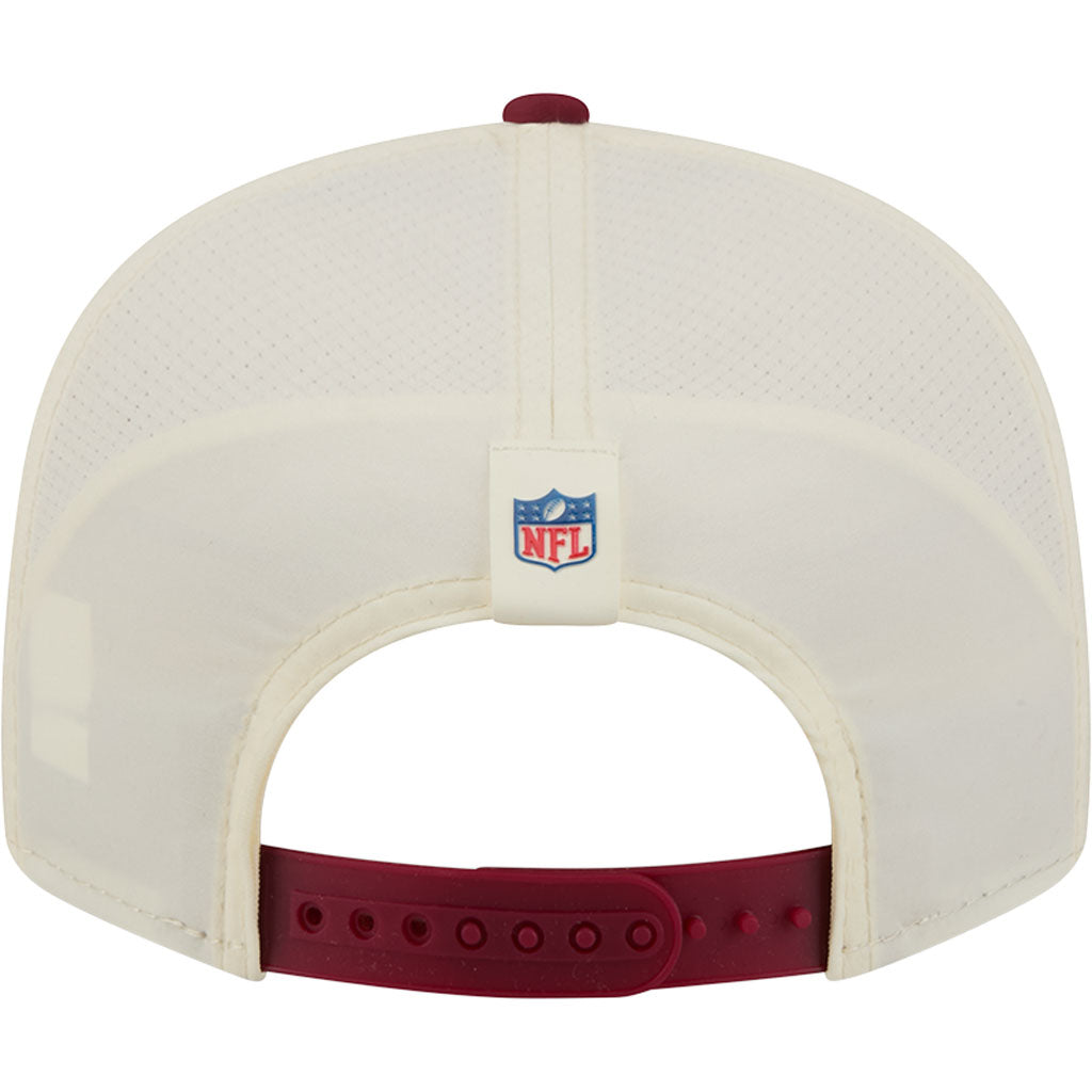 NFL Washington Commanders New Era 2026 Training 9FIFTY Snapback Hat - Cream