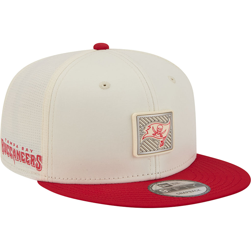 NFL Tampa Bay Buccaneers New Era 2026 Training 9FIFTY Snapback Hat - Cream