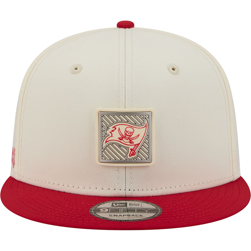 NFL Tampa Bay Buccaneers New Era 2026 Training 9FIFTY Snapback Hat - Cream