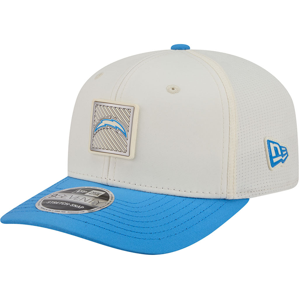 NFL Los Angeles Chargers New Era 2026 Training 9SEVENTY Stretch Snapback Hat - Cream