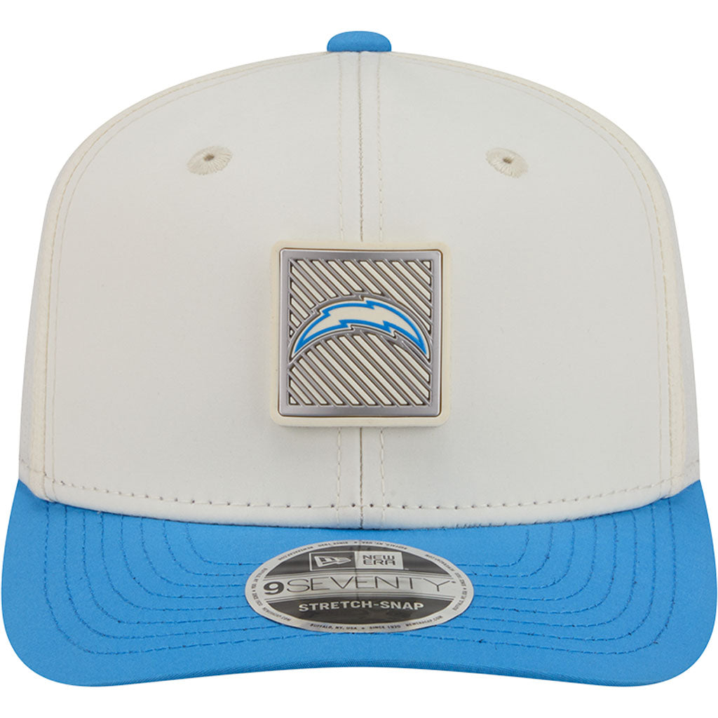 NFL Los Angeles Chargers New Era 2026 Training 9SEVENTY Stretch Snapback Hat - Cream