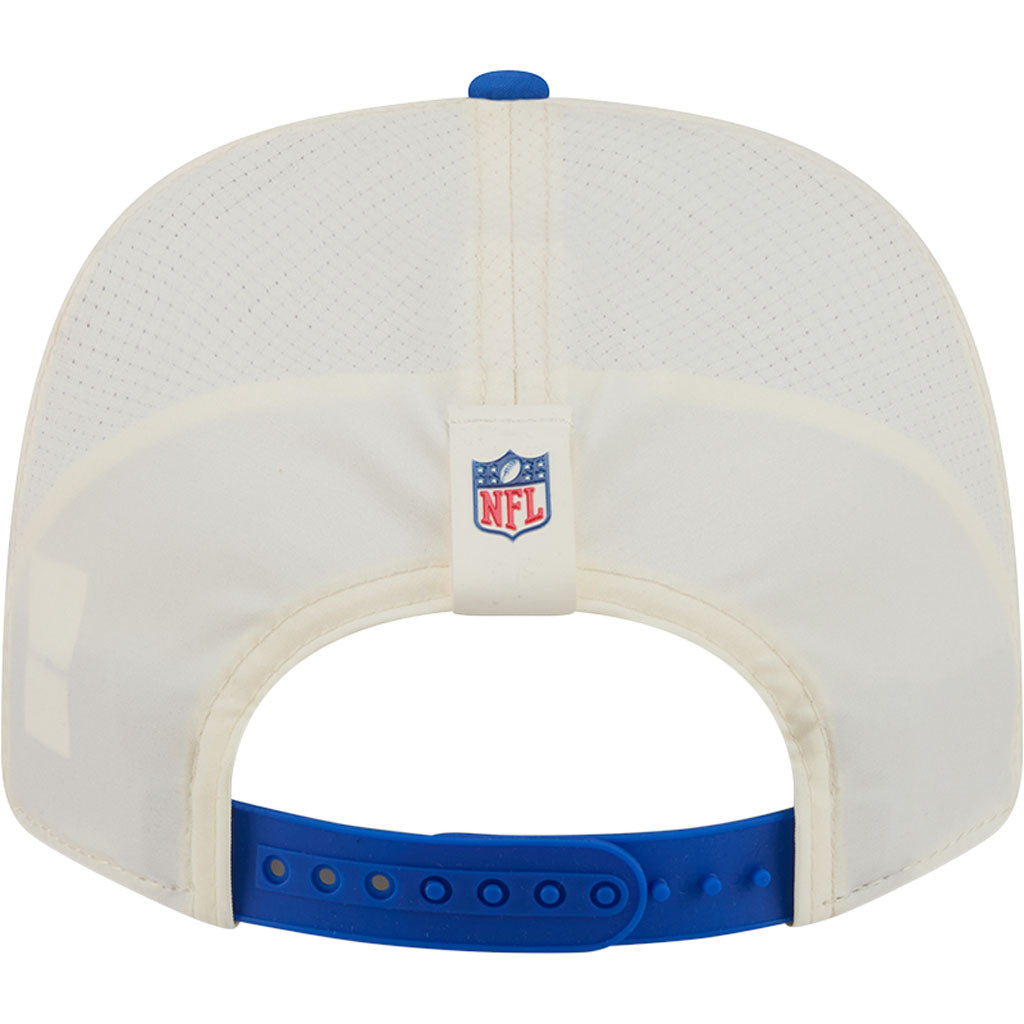 NFL Los Angeles Rams New Era 2026 Training 9SEVENTY Stretch Snapback Hat - Cream