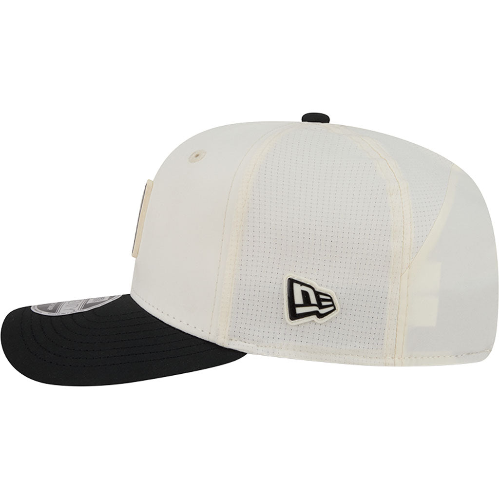 NFL New Orleans Saints New Era 2026 Training 9SEVENTY Stretch Snapback Hat - Cream