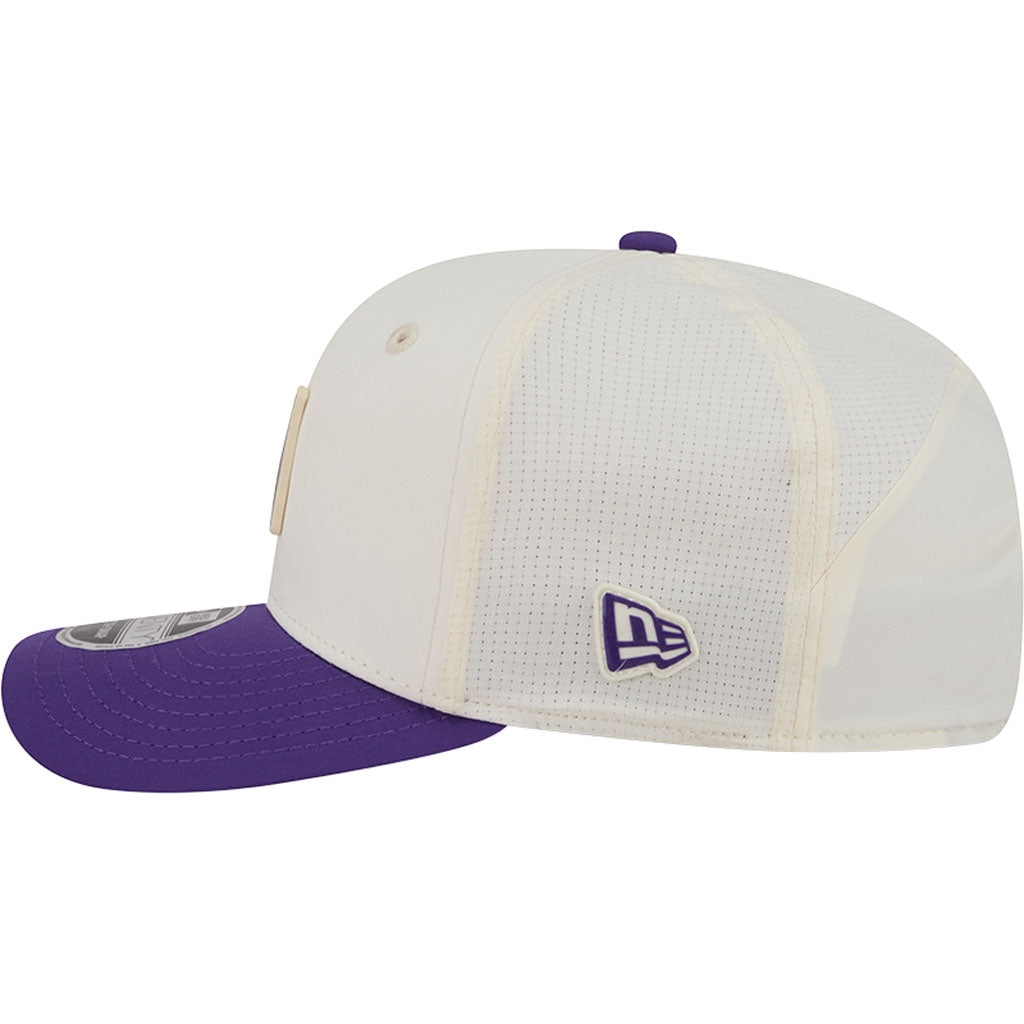 NFL Minnesota Vikings New Era 2026 Training 9SEVENTY Stretch Snapback Hat - Cream