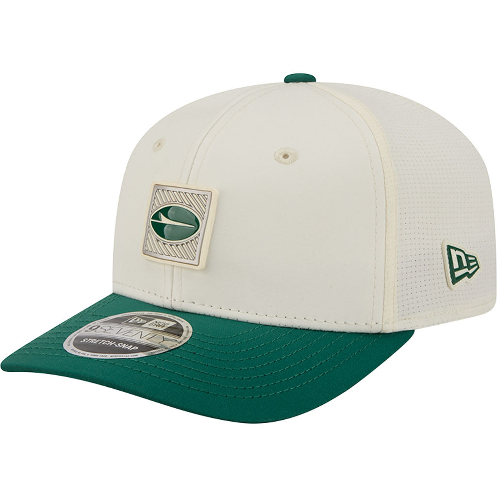NFL New York Jets New Era 2026 Training 9SEVENTY Stretch Snapback Hat - Cream