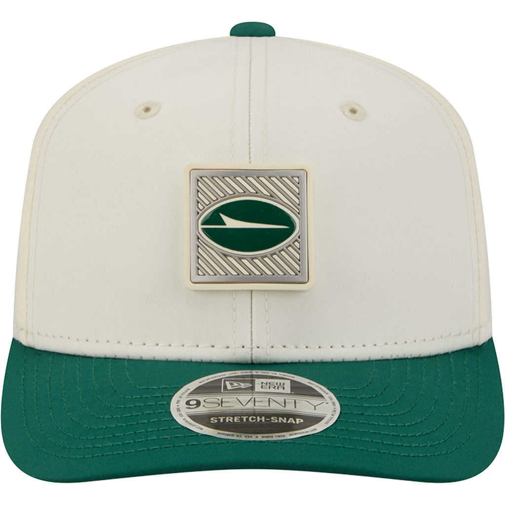 NFL New York Jets New Era 2026 Training 9SEVENTY Stretch Snapback Hat - Cream