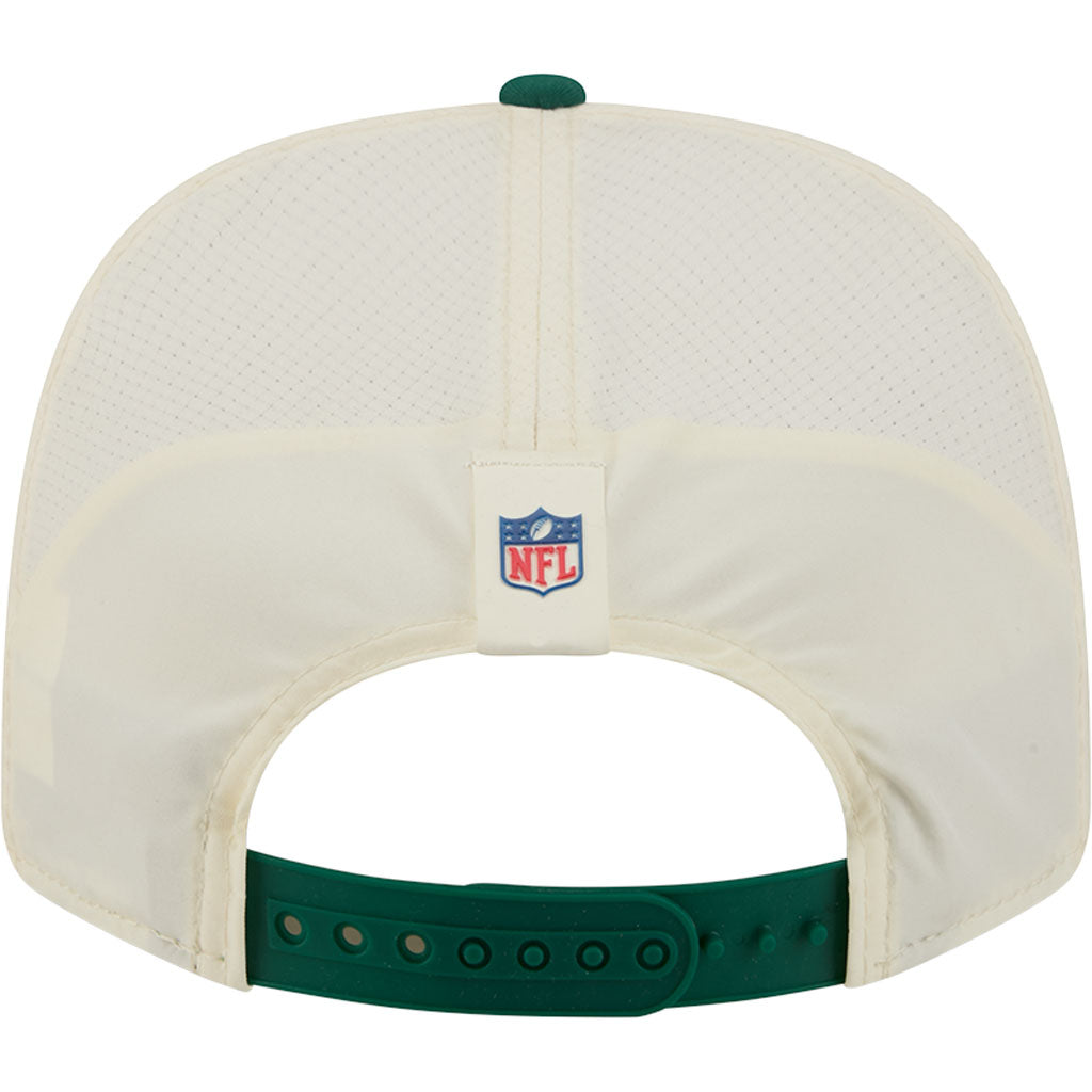 NFL New York Jets New Era 2026 Training 9SEVENTY Stretch Snapback Hat - Cream