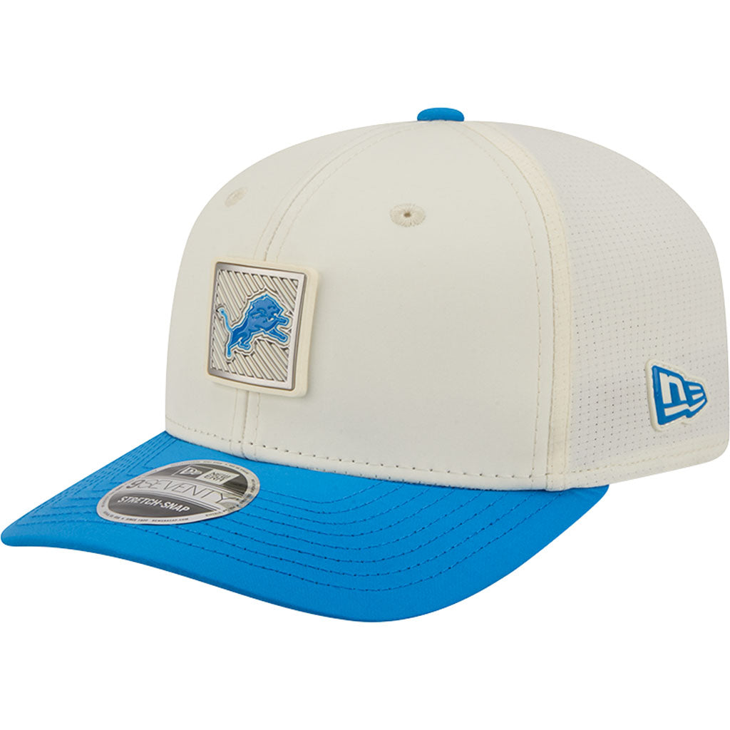 NFL Detroit Lions New Era 2026 Training 9SEVENTY Stretch Snapback Hat - Cream