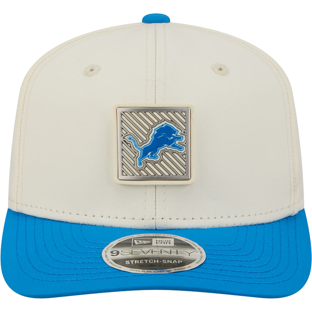 NFL Detroit Lions New Era 2026 Training 9SEVENTY Stretch Snapback Hat - Cream