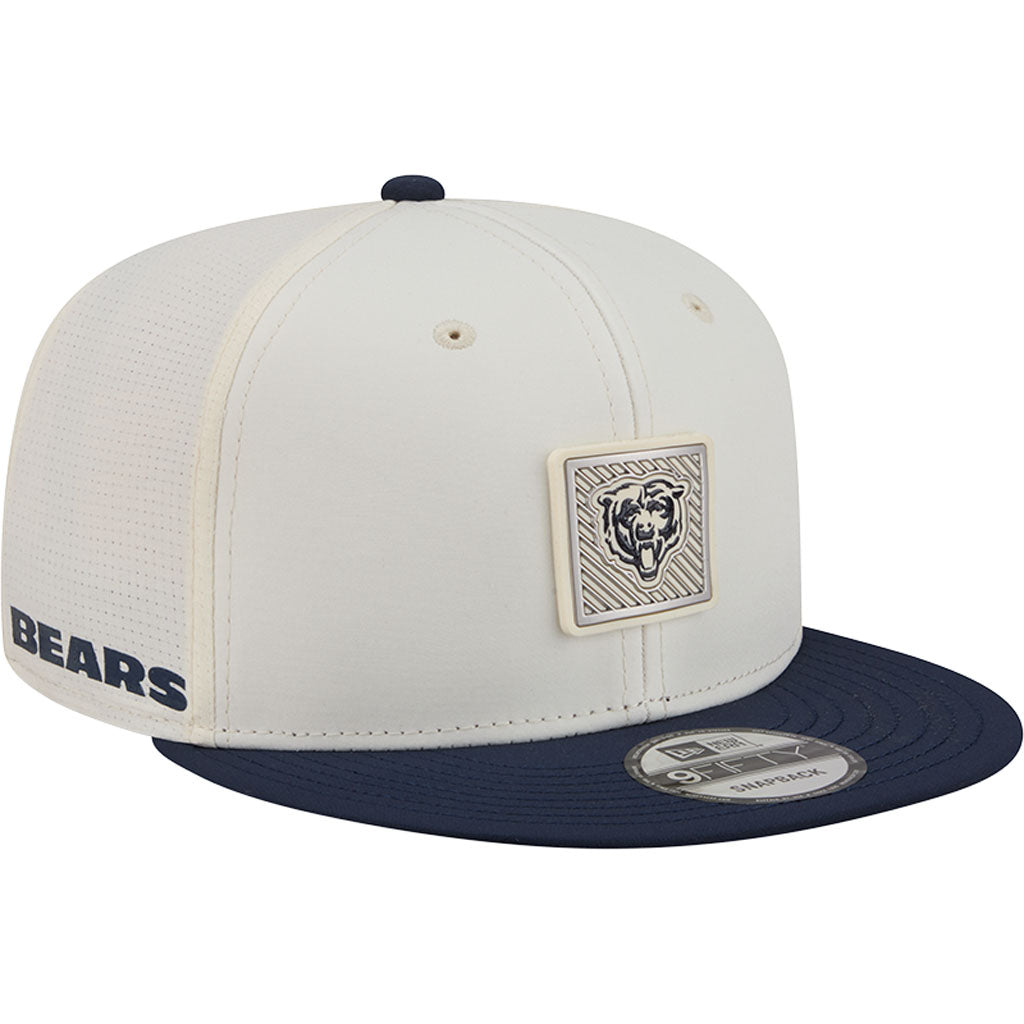 NFL Chicago Bears New Era 2026 Training 9FIFTY Snapback Hat - Cream