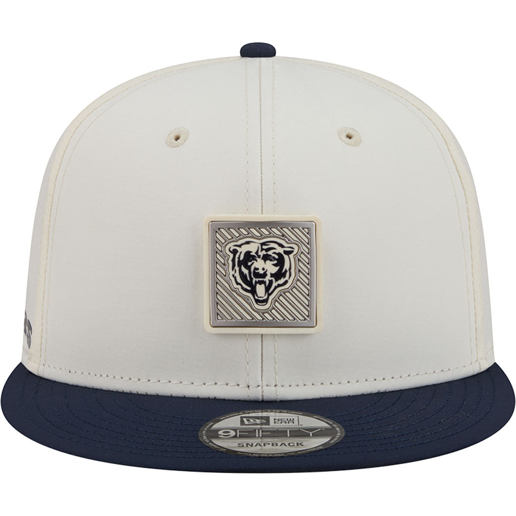 NFL Chicago Bears New Era 2026 Training 9FIFTY Snapback Hat - Cream