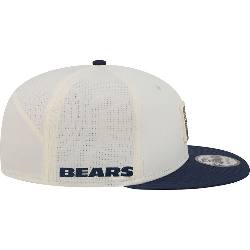 NFL Chicago Bears New Era 2026 Training 9FIFTY Snapback Hat - Cream
