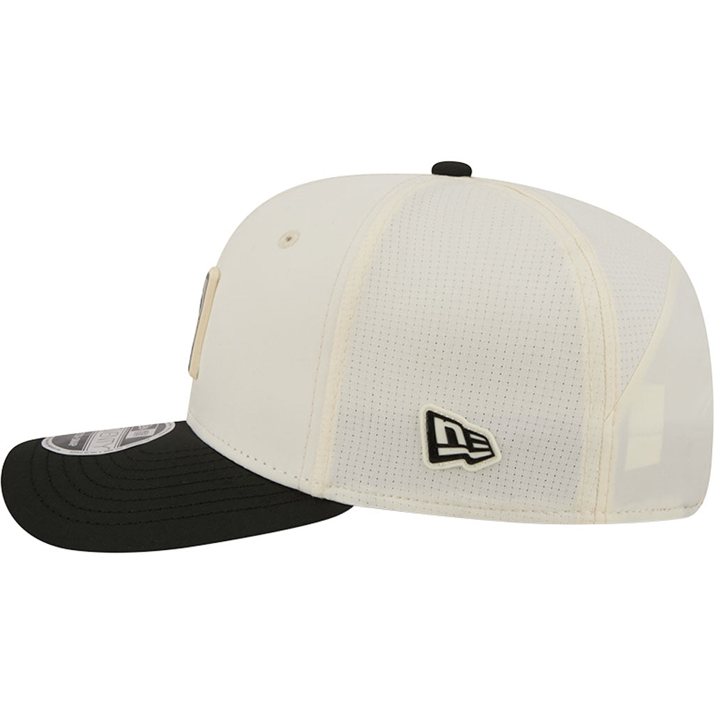 NFL Cincinnati Bengals New Era 2026 Training 9SEVENTY Stretch Snapback Hat - Cream