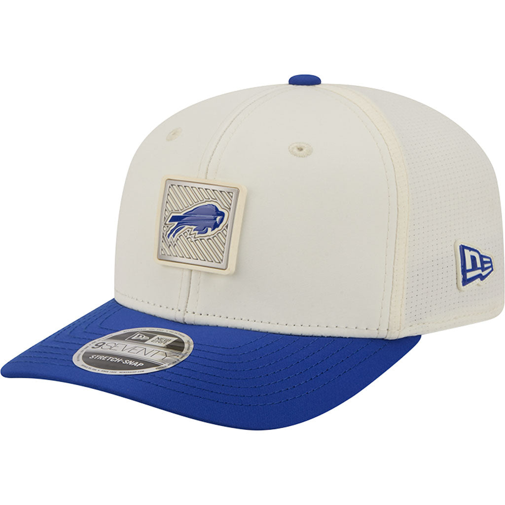 NFL Buffalo Bills New Era 2026 Training 9SEVENTY Stretch Snapback Hat - Cream