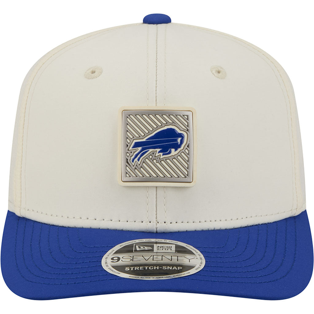 NFL Buffalo Bills New Era 2026 Training 9SEVENTY Stretch Snapback Hat - Cream