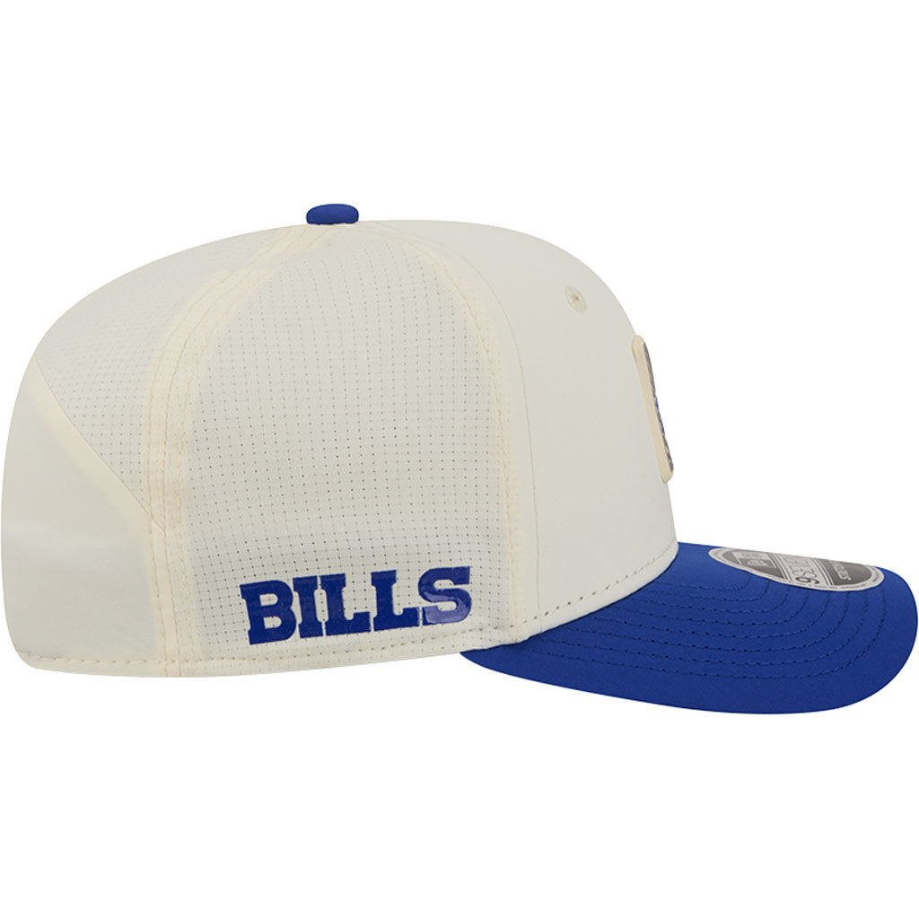 NFL Buffalo Bills New Era 2026 Training 9SEVENTY Stretch Snapback Hat - Cream