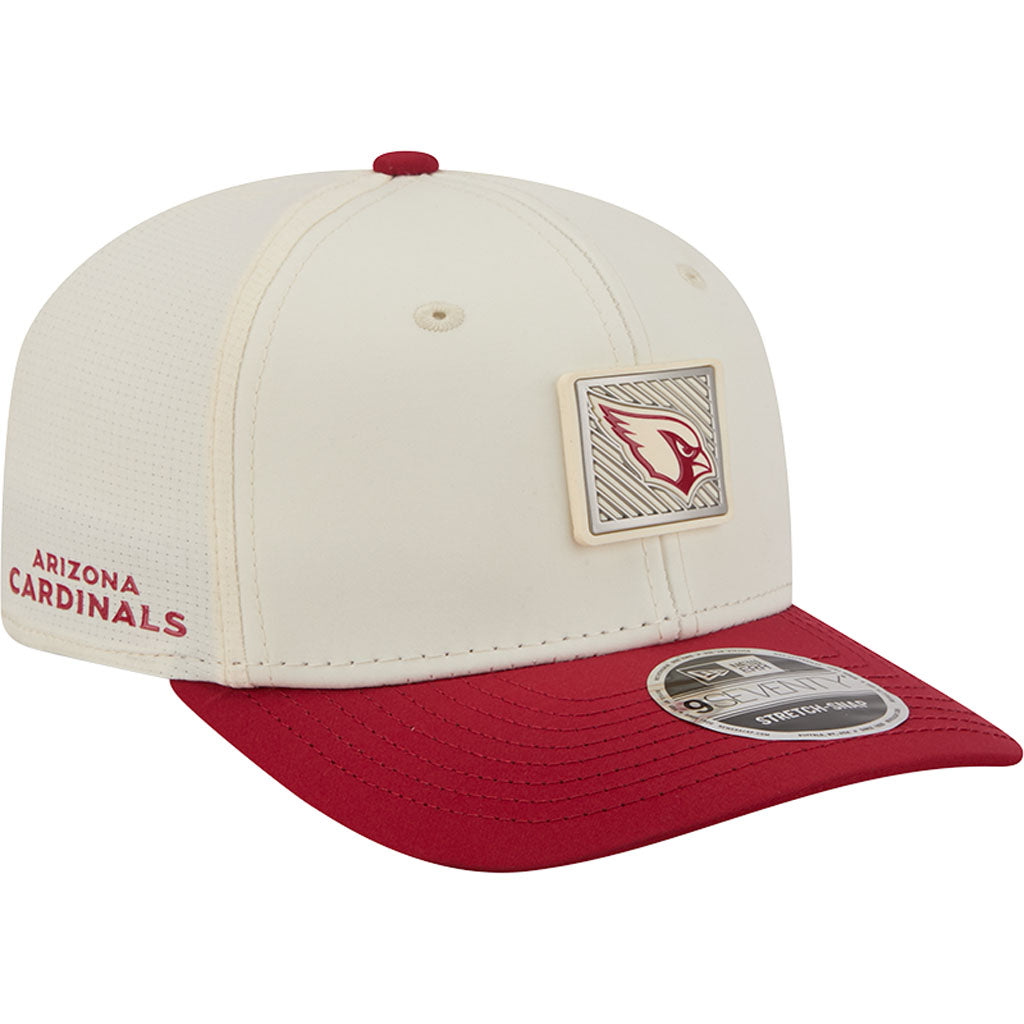 NFL Arizona Cardinals New Era 2026 Training 9SEVENTY Stretch Snapback Hat - Cream