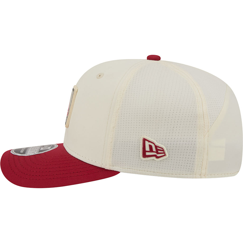 NFL Arizona Cardinals New Era 2026 Training 9SEVENTY Stretch Snapback Hat - Cream