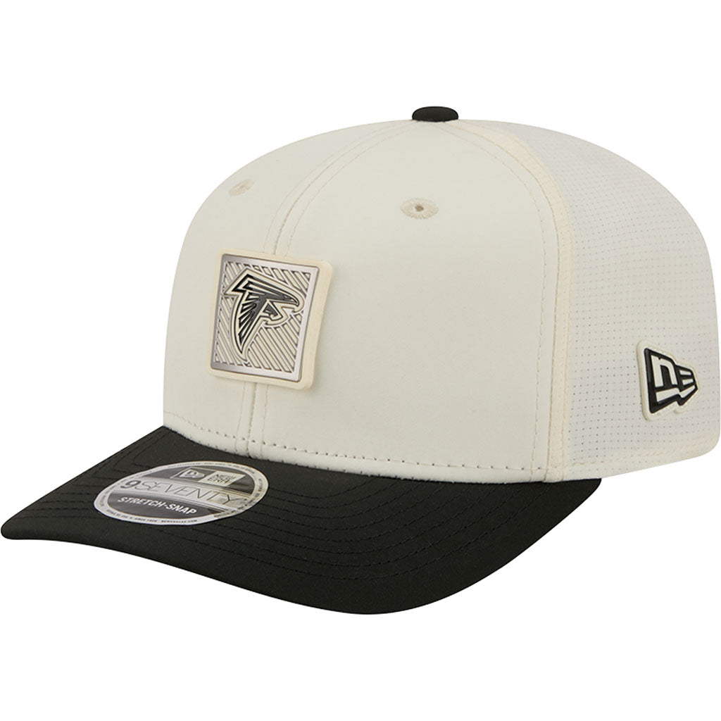 NFL Atlanta Falcons New Era 2026 Training 9SEVENTY Stretch Snapback Hat - Cream