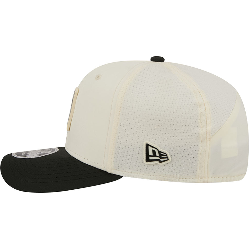 NFL Atlanta Falcons New Era 2026 Training 9SEVENTY Stretch Snapback Hat - Cream
