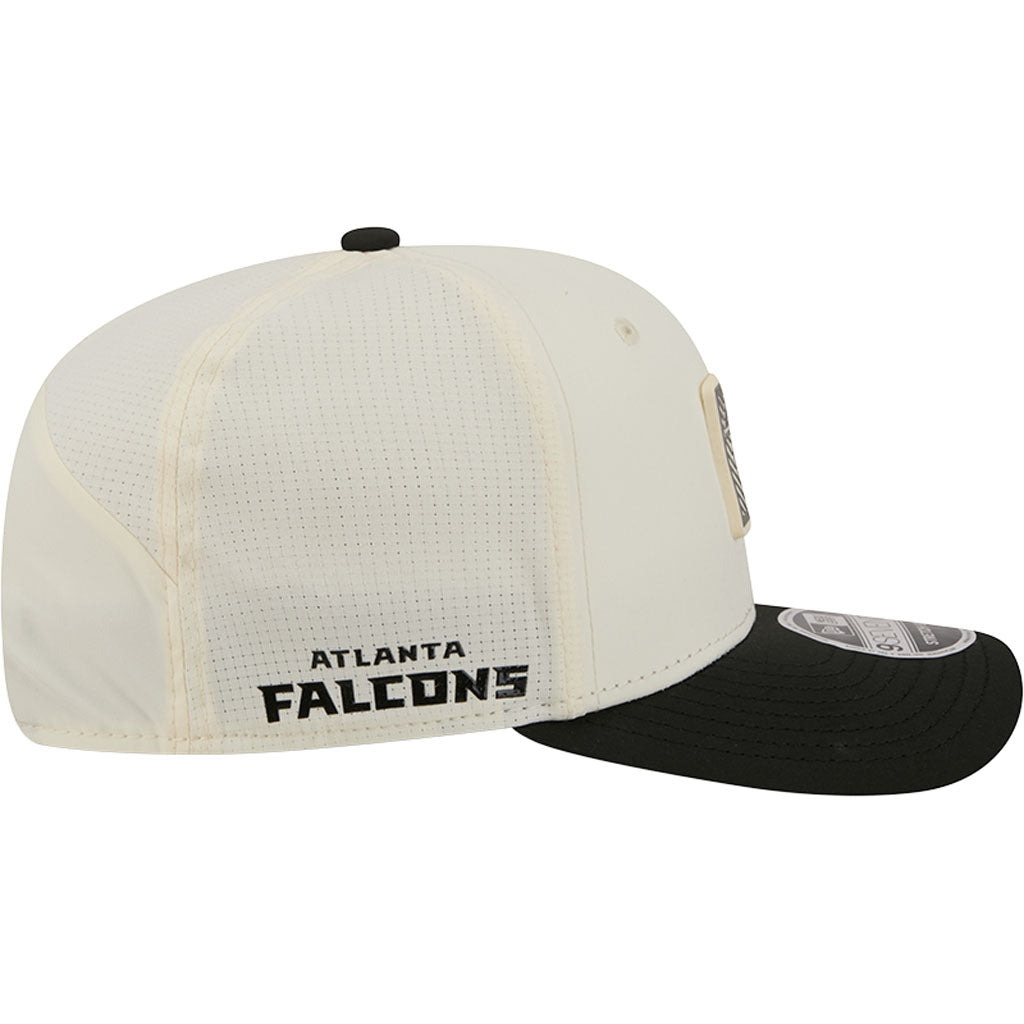 NFL Atlanta Falcons New Era 2026 Training 9SEVENTY Stretch Snapback Hat - Cream