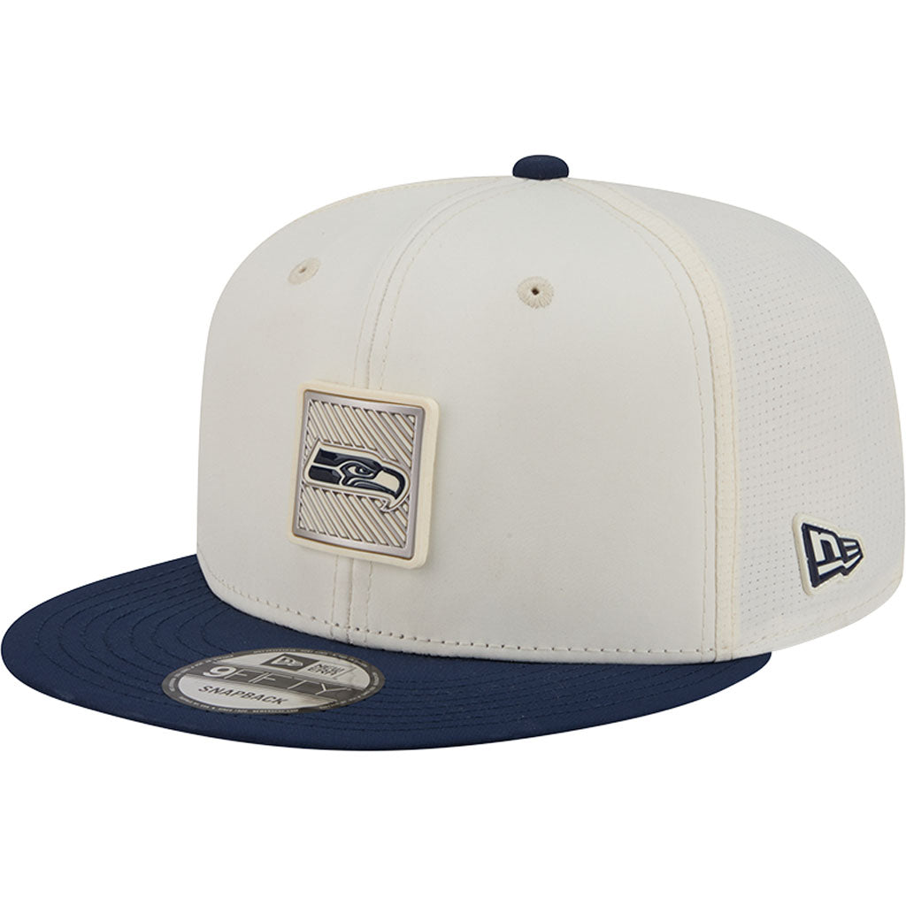 NFL Seattle Seahawks New Era 2026 Training 9FIFTY Snapback Hat - Cream