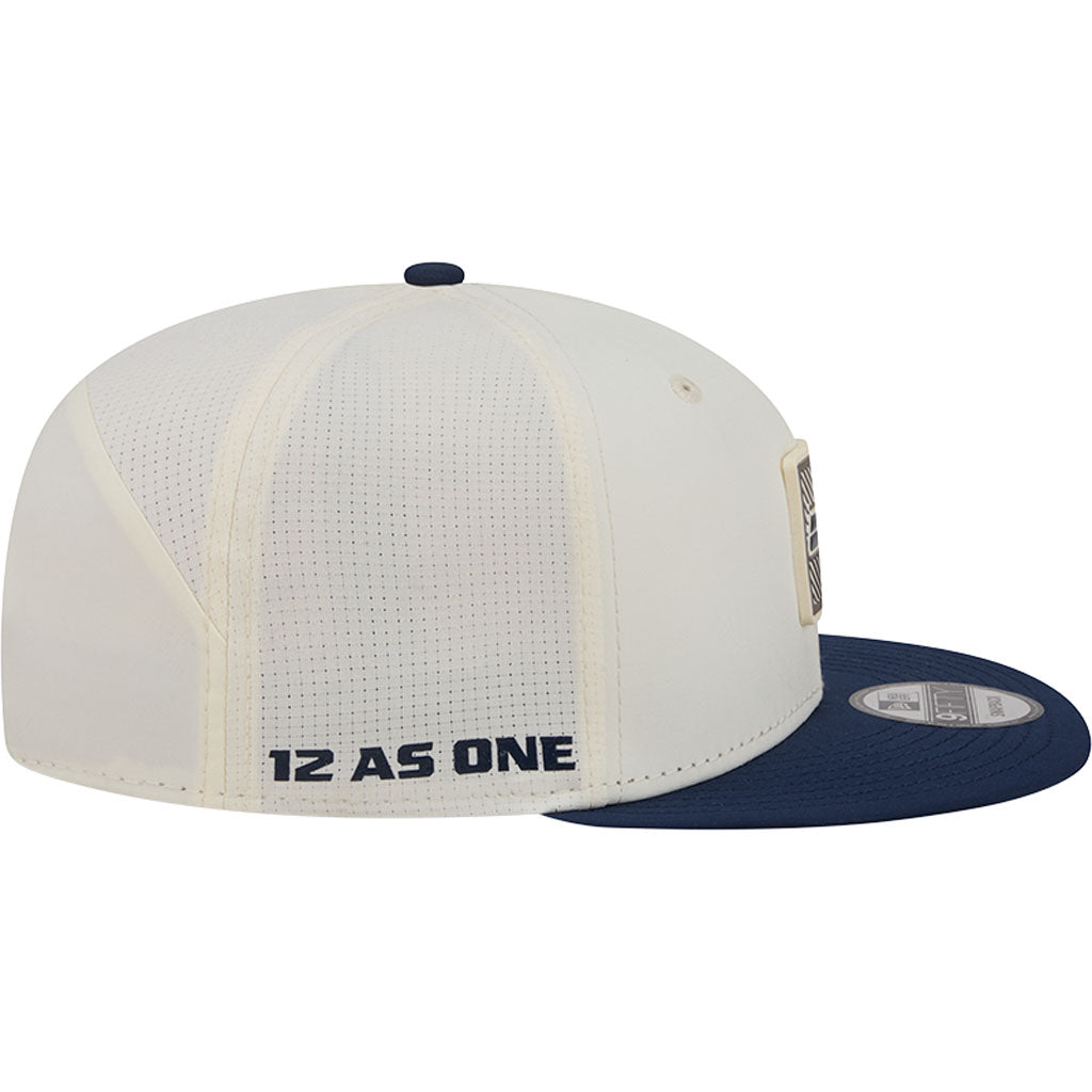 NFL Seattle Seahawks New Era 2026 Training 9FIFTY Snapback Hat - Cream