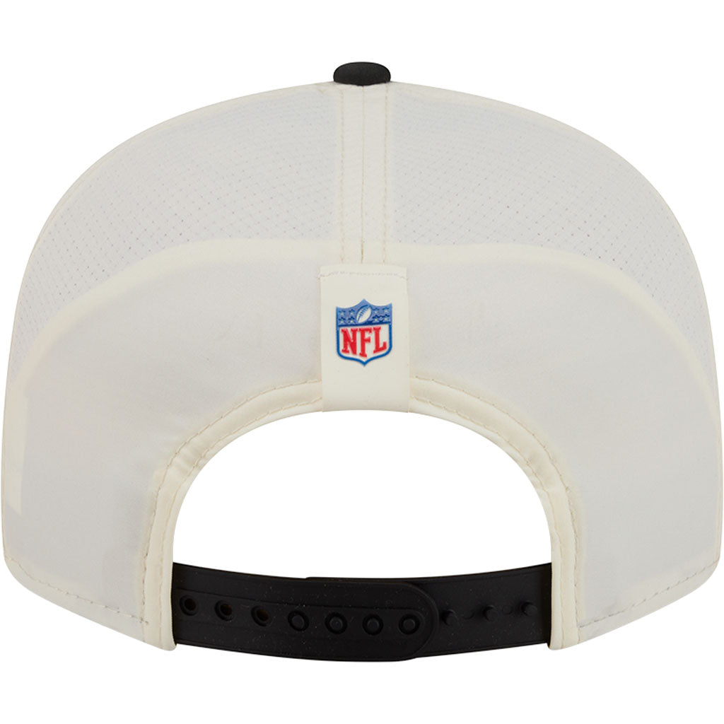 NFL Pittsburgh Steelers New Era 2026 Training 9FIFTY Snapback Hat - Cream