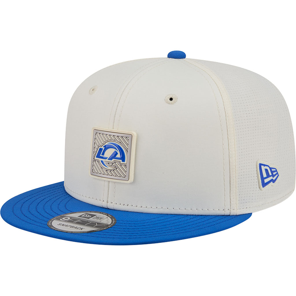 NFL Los Angeles Rams New Era 2026 Training 9FIFTY Snapback Hat - Cream