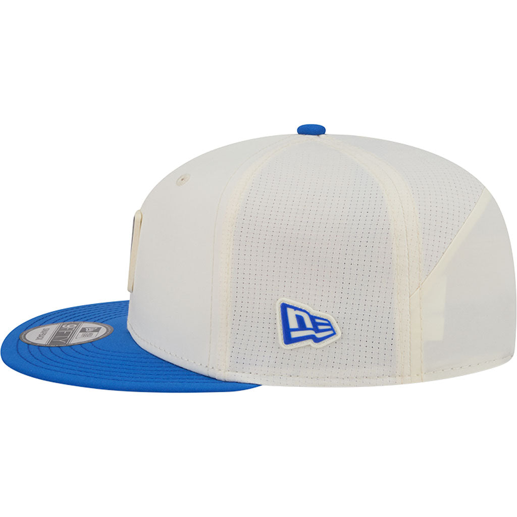NFL Los Angeles Rams New Era 2026 Training 9FIFTY Snapback Hat - Cream