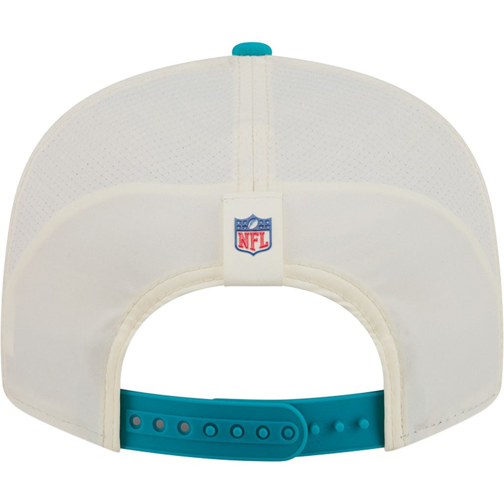 NFL Miami Dolphins New Era 2026 Training 9FIFTY Snapback Hat - Cream