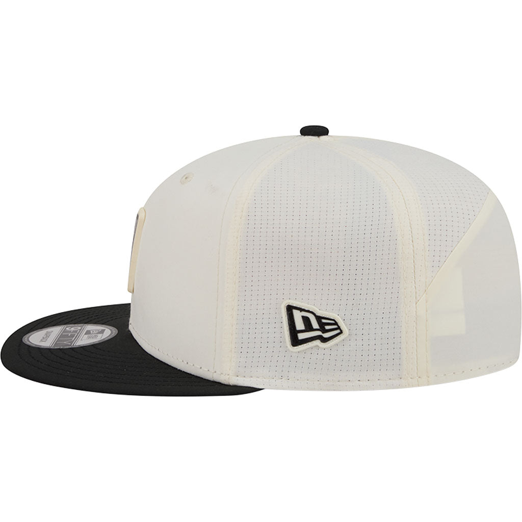 NFL Las Vegas Raiders New Era 2026 Training 9FIFTY Snapback Hat - Cream