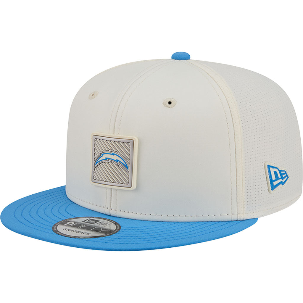 NFL Los Angeles Chargers New Era 2026 Training 9FIFTY Snapback Hat - Cream