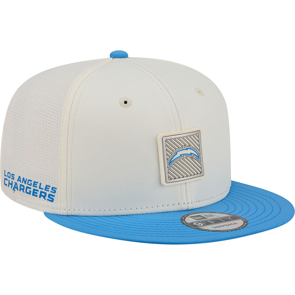 NFL Los Angeles Chargers New Era 2026 Training 9FIFTY Snapback Hat - Cream