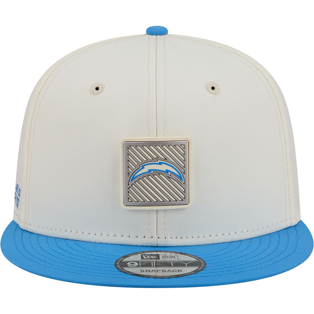 NFL Los Angeles Chargers New Era 2026 Training 9FIFTY Snapback Hat - Cream