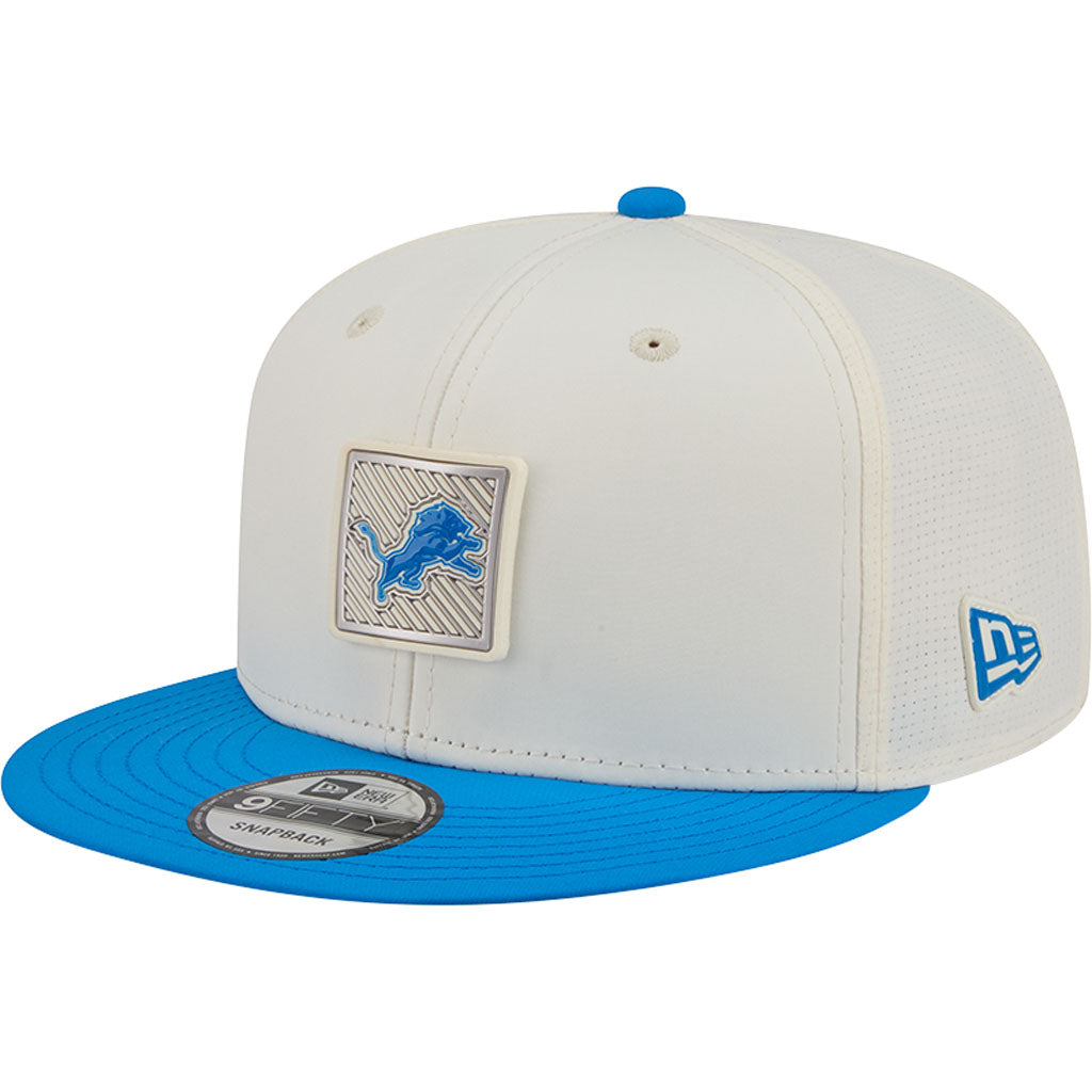 NFL Detroit Lions New Era 2026 Training 9FIFTY Snapback Hat - Cream