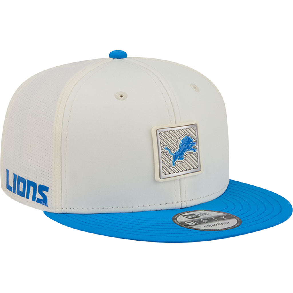 NFL Detroit Lions New Era 2026 Training 9FIFTY Snapback Hat - Cream