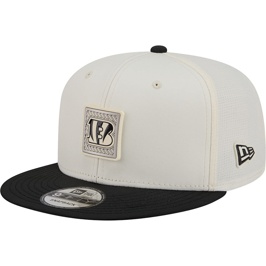 NFL Cincinnati Bengals New Era 2026 Training 9FIFTY Snapback Hat - Cream