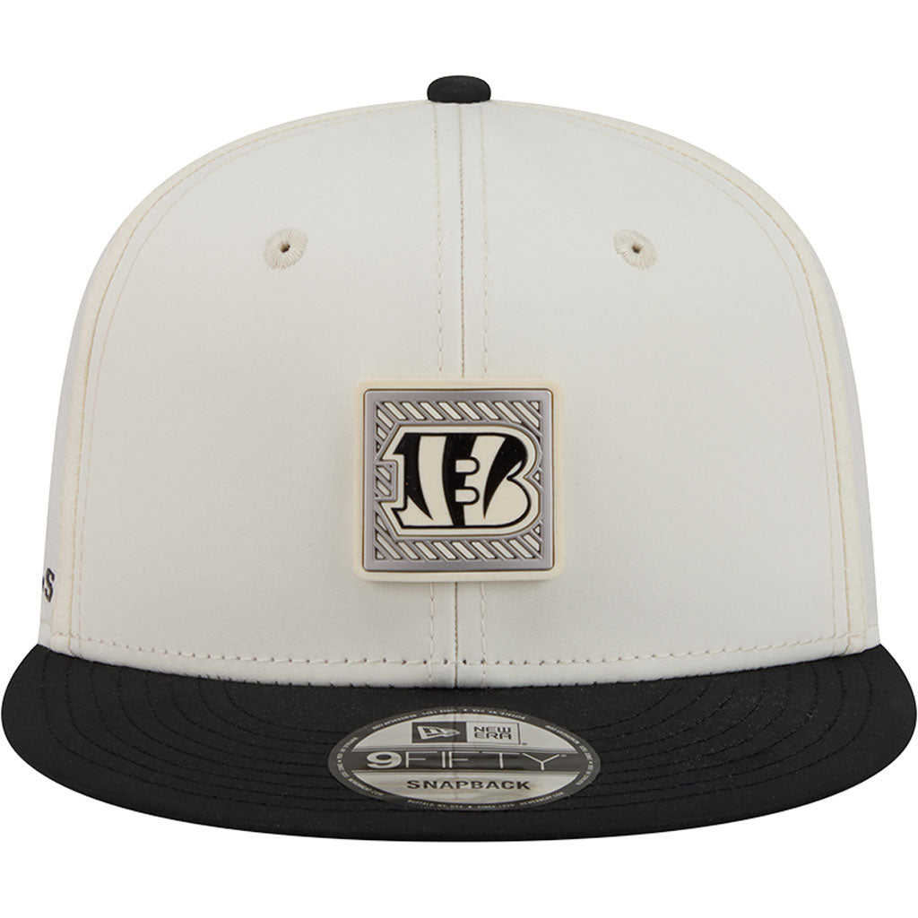 NFL Cincinnati Bengals New Era 2026 Training 9FIFTY Snapback Hat - Cream