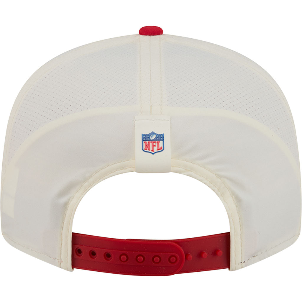 NFL Kansas City Chiefs New Era 2026 Training 9FIFTY Snapback Hat - Cream