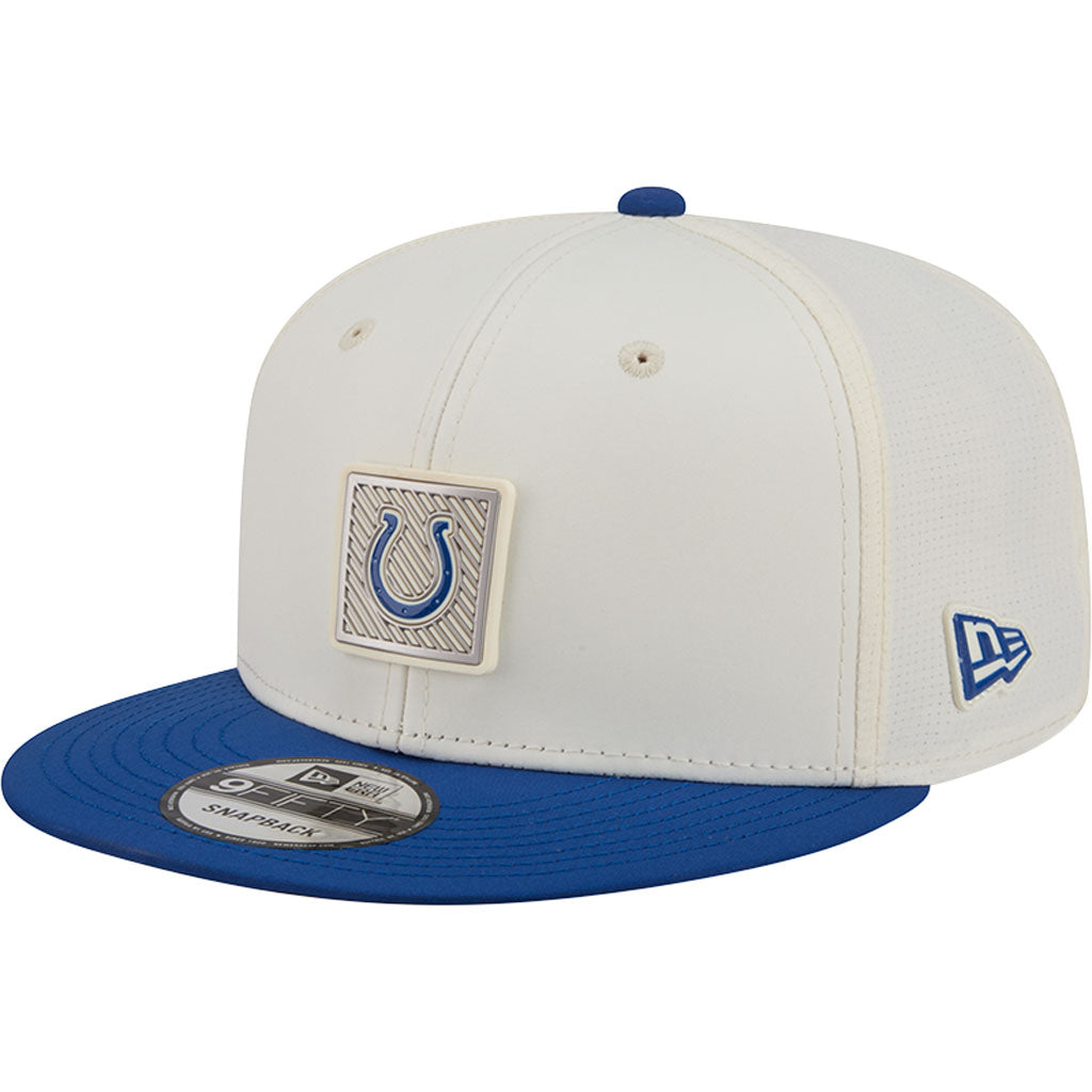 NFL Indianapolis Colts New Era 2026 Training 9FIFTY Snapback Hat - Cream