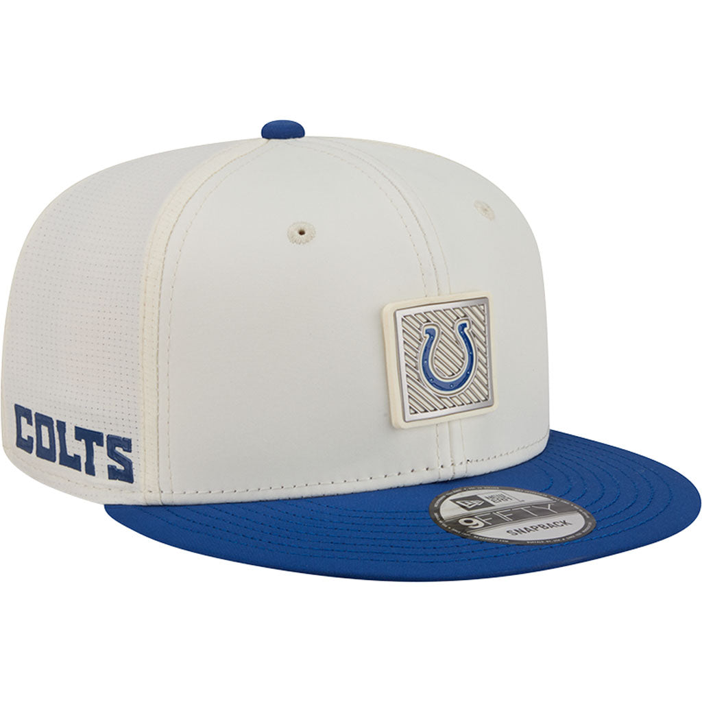 NFL Indianapolis Colts New Era 2026 Training 9FIFTY Snapback Hat - Cream