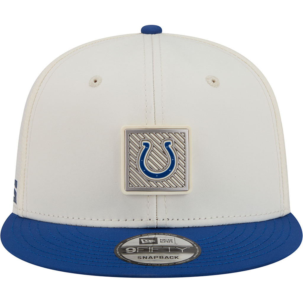 NFL Indianapolis Colts New Era 2026 Training 9FIFTY Snapback Hat - Cream
