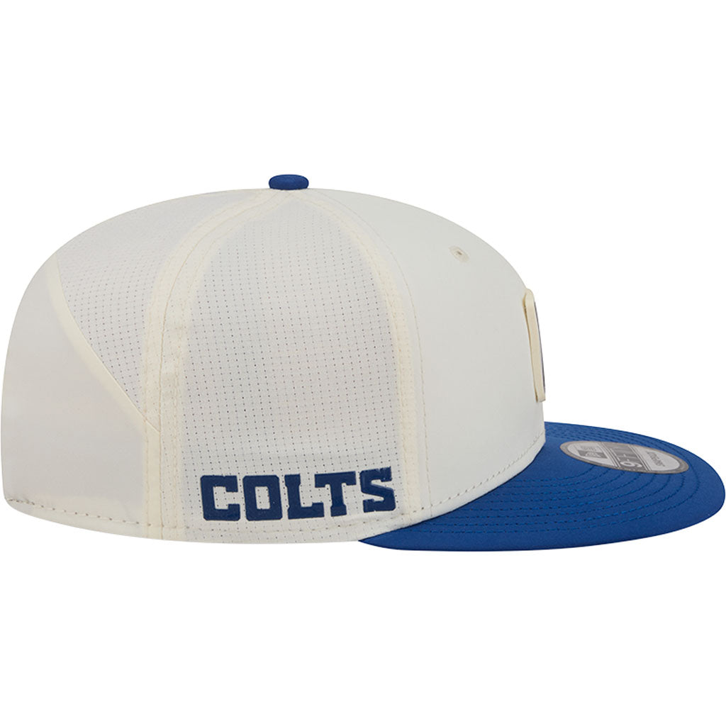 NFL Indianapolis Colts New Era 2026 Training 9FIFTY Snapback Hat - Cream