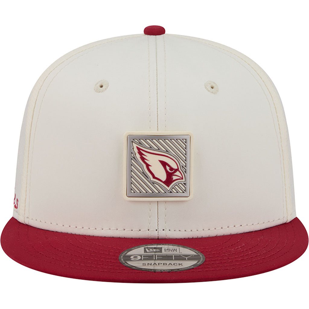NFL Arizona Cardinals New Era 2026 Training 9FIFTY Snapback Hat - Cream