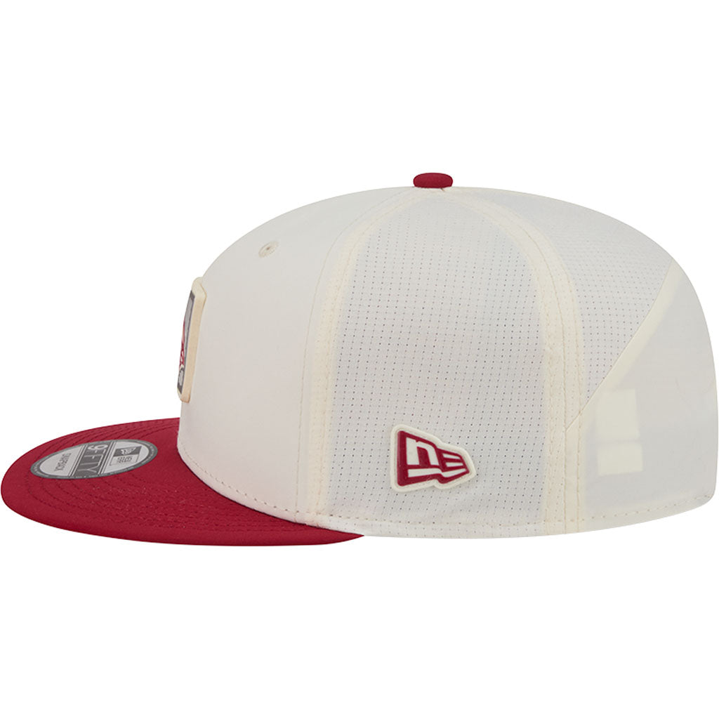 NFL Arizona Cardinals New Era 2026 Training 9FIFTY Snapback Hat - Cream