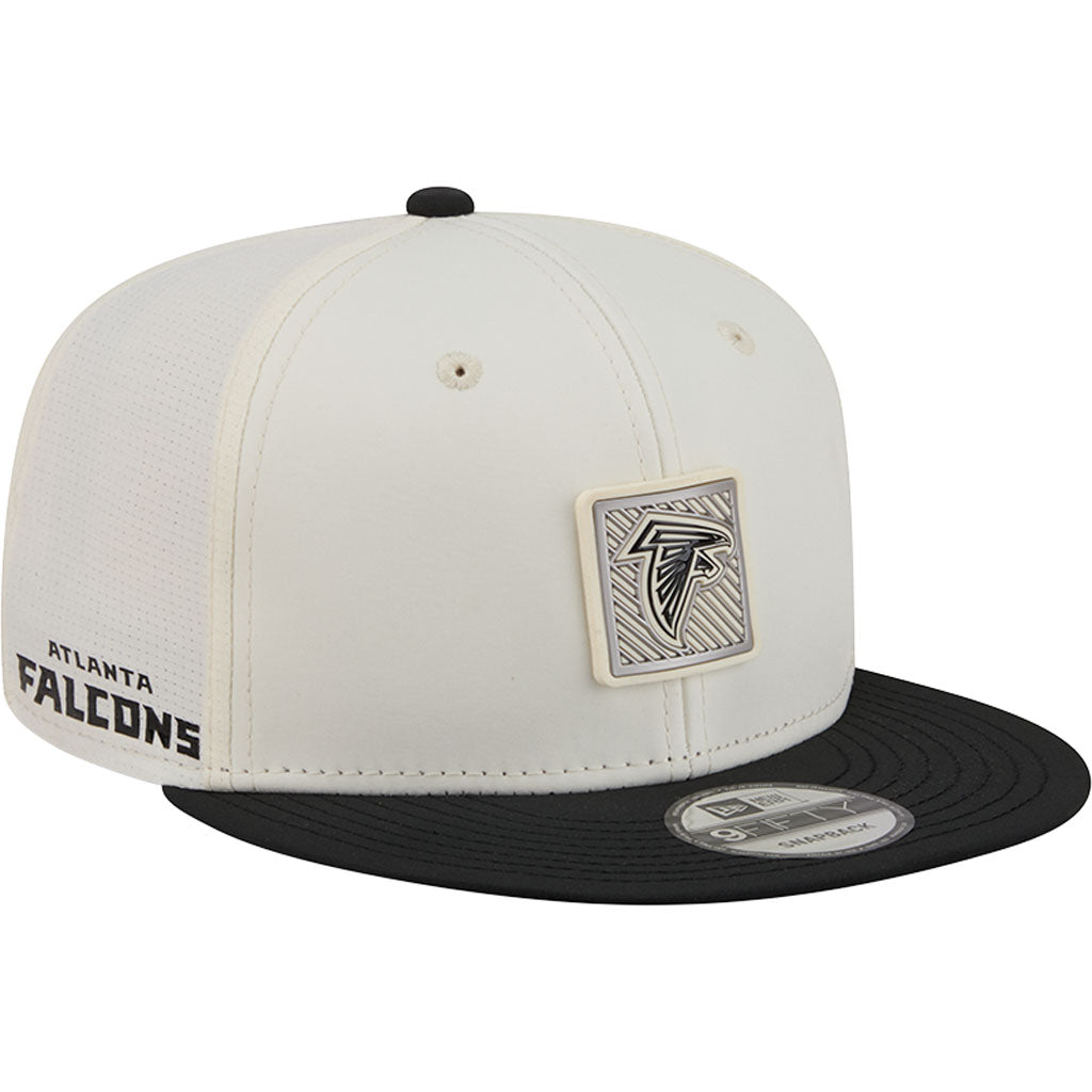 NFL Atlanta Falcons New Era 2026 Training 9FIFTY Snapback Hat - Cream