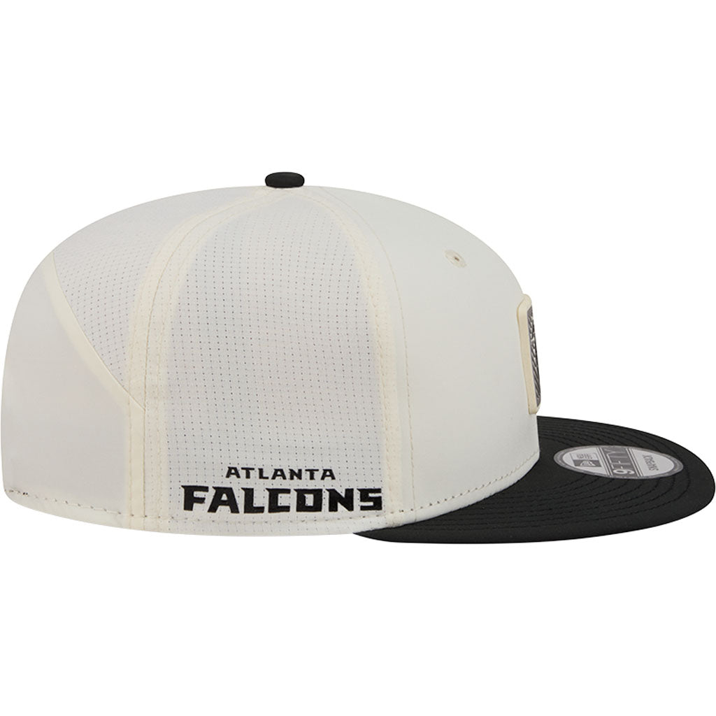 NFL Atlanta Falcons New Era 2026 Training 9FIFTY Snapback Hat - Cream