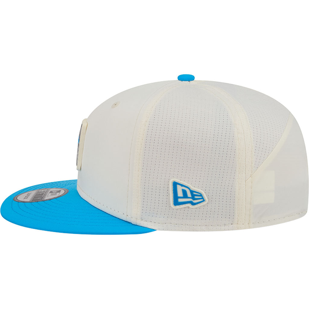 NFL Carolina Panthers New Era 2026 Training 9FIFTY Snapback Hat - Cream