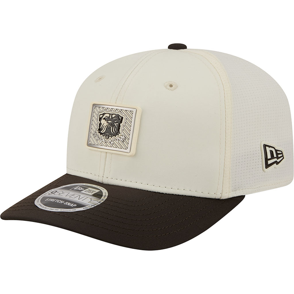 NFL Cleveland Browns New Era 2026 Training 9SEVENTY Stretch Snapback Hat - Cream